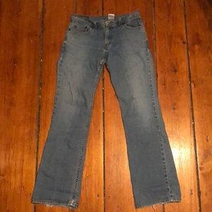 Levi’s low rise bootcut Levi jeans